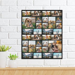 Gepersonaliseerde 32 Fotocollage Poster<br><div class="desc">Creëer Uw eigen gepersonaliseerde 32 Fotocollage Poster Wall Art</div>