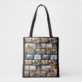 Gepersonaliseerde 32 Fotocollage Tote Bag (Voorkant)