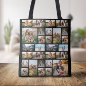 Gepersonaliseerde 32 Fotocollage Tote Bag