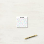 Gepersonaliseerde 3x3 apotheek Sticky Notes, Grapp Post-it® Notes (Op bureau)