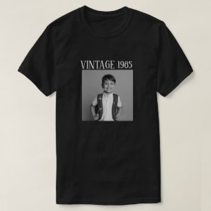 Gepersonaliseerde 40e 30e Verjaardag Gift Vintage  T-shirt