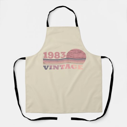 Gepersonaliseerde  40e verjaardagscadeaus schort (Voorkant)