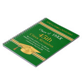 Gepersonaliseerde, 45e klasse reunion-cadeaus, gro notitieboek (Linkerzijde)