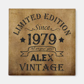 Gepersonaliseerde  45e verjaardagscadeaus magneet (Voorkant)