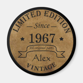 Gepersonaliseerde  45e verjaardagscadeaus magneet