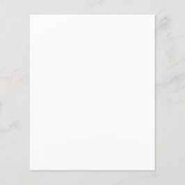 Gepersonaliseerde 4.5 x 5.6 Flyer voor elke gelege