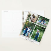 Gepersonaliseerde 4-Afbeeldingen Family Planner (Display)