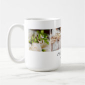 Gepersonaliseerde 4 bruiloft Fotoverhaal Collage Koffiemok (Links)