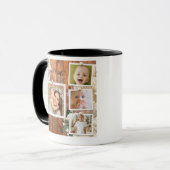 Gepersonaliseerde 4-foto Mok (Voorkant links)