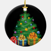 GEPERSONALISEERDE (4 NAMEN) GEZINSORNAMENT KERAMISCH ORNAMENT (Achterkant)