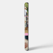 Gepersonaliseerde 4 Photo Collage Leven is beter N Case-Mate iPhone Case (Achterkant / Links)