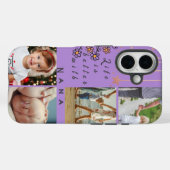 Gepersonaliseerde 4 Photo Collage Leven is beter N Case-Mate iPhone Case (Achterkant (horizontaal))