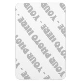 Gepersonaliseerde 4"x 6"Fotomagneet, Creëer uw Magneet (Verticaal)