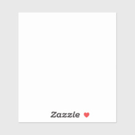 Gepersonaliseerde 4x4 Vinyl Sticker – Uw ontwerp