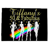 GEPERSONALISEERDE 50 EN FANTASTISCHE GEWELDIGE DIV LARGE CADEAUTASJE (Achterkant)