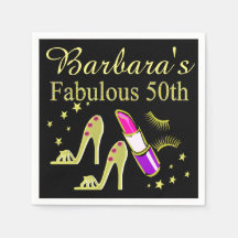 GEPERSONALISEERDE 50 & FANTASTISCHE VERJAARDAGSFEE