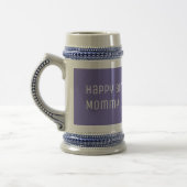 Gepersonaliseerde 50e dame Happy jarig moeder Bierpul (Links)