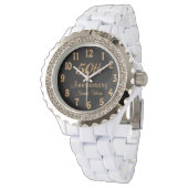 Gepersonaliseerde 50e Jubileum geschenken voor hem Horloge (Gekanteld)