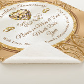 Gepersonaliseerde, 50e Jubileum Gooi Deken (3/4)