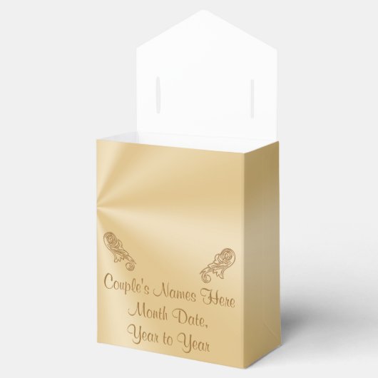 Gepersonaliseerde 50e Jubileum Party Favorieten Do Bedankdoosjes (Geopend)