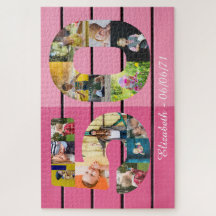 Gepersonaliseerde 50e verjaardag 14 Foto Collage P