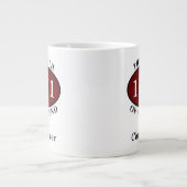 Gepersonaliseerde 50e verjaardag 1971 geboorte van grote koffiekop (Voorkant)