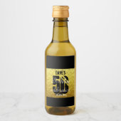 Gepersonaliseerde 50ste Elke Verjaardagsfeestje Mi Wijn Etiket (Voorkant)