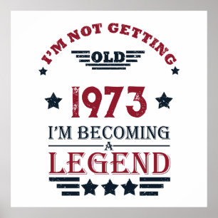 Gepersonaliseerde  50ste verjaardagscadeaus poster