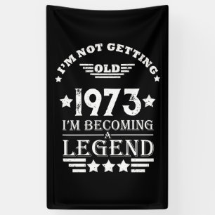 Gepersonaliseerde 50ste verjaardagscadeaus spandoek