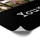 Gepersonaliseerde 56 fotocollage poster (Hoek)