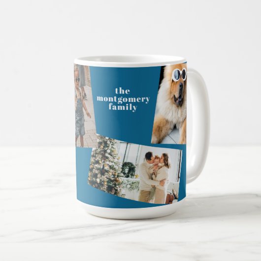 Gepersonaliseerde 5-foto Mok (Voorkant rechts)