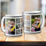 Gepersonaliseerde 5 Photo Collage Beste Pop Pop Oo Koffiemok<br><div class="desc">Een foto-mok met 5 afbeeldingen opa en kleinkinderen zal zijn hart vullen met blijdschap.</div>