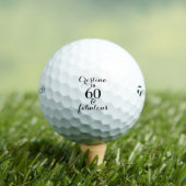 Gepersonaliseerde 60 & Fabulous Taylor Made Golfballen (Insitu Shirt)