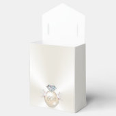 Gepersonaliseerde 60e bruiloft Jubileum Favors Box Bedankdoosjes (Geopend)