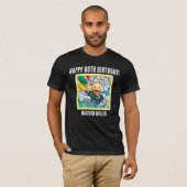 Gepersonaliseerde 60e mijlpaal op zaterdag T-shirt (Voorkant volledig)