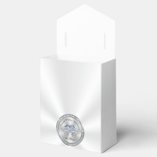 Gepersonaliseerde 60th Jubileum Party Favorieten D Bedankdoosjes (Geopend)