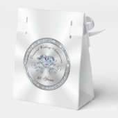 Gepersonaliseerde 60th Jubileum Party Favorieten D Bedankdoosjes (Achterkant)