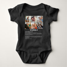 Gepersonaliseerde 6 foto collage familie definitie