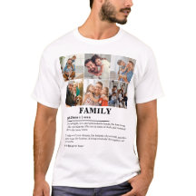 Gepersonaliseerde 6 foto collage familie definitie
