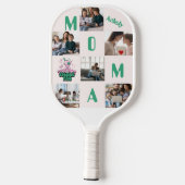Gepersonaliseerde 6 Foto's Pickleball Mom Lover Pickleball Paddle (Achterkant)