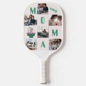 Gepersonaliseerde 6 Foto's Pickleball Mom Lover Pickleball Paddle (Voorkant)