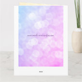 Gepersonaliseerde 70e verjaardag kaart (Achterkant)