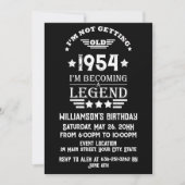 Gepersonaliseerde  70e verjaardagscadeaus kaart (Voorkant)