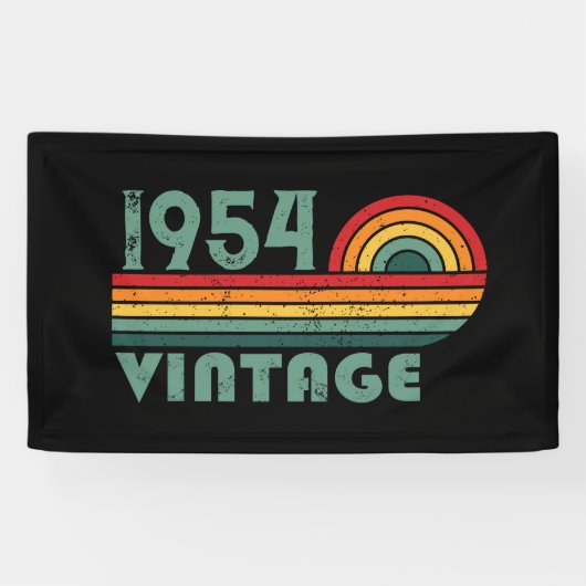 Gepersonaliseerde  70e verjaardagscadeaus spandoek (Horizontaal)