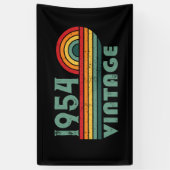 Gepersonaliseerde  70e verjaardagscadeaus spandoek (Verticaal)