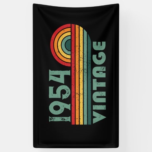 Gepersonaliseerde  70e verjaardagscadeaus spandoek (Verticaal)