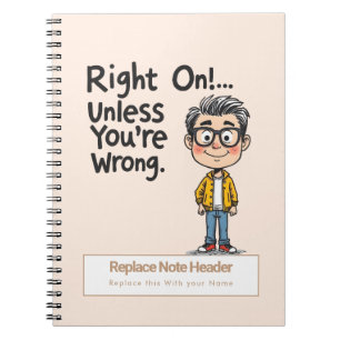 Gepersonaliseerde 70s Slang Themd Notitieboek