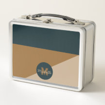 gepersonaliseerde 70s Vintage Groen Bruin kleurblo