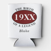 Gepersonaliseerde 70ste verjaardag Geboorte van ee Blikjeskoeler (Voorkant)