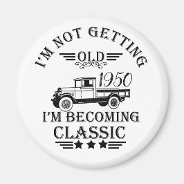 Gepersonaliseerde  75e verjaardagscadeaus magneet